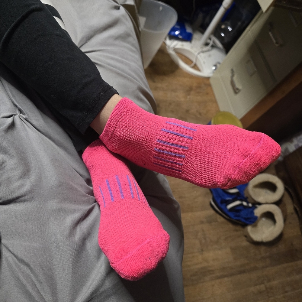 Pink Avia Socks
